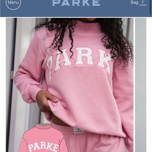 Parke Pink Sweatshirt